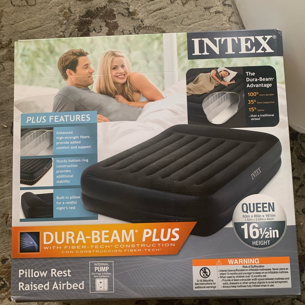 Fantastic Air Mattress. I kept two they were so comfortable.